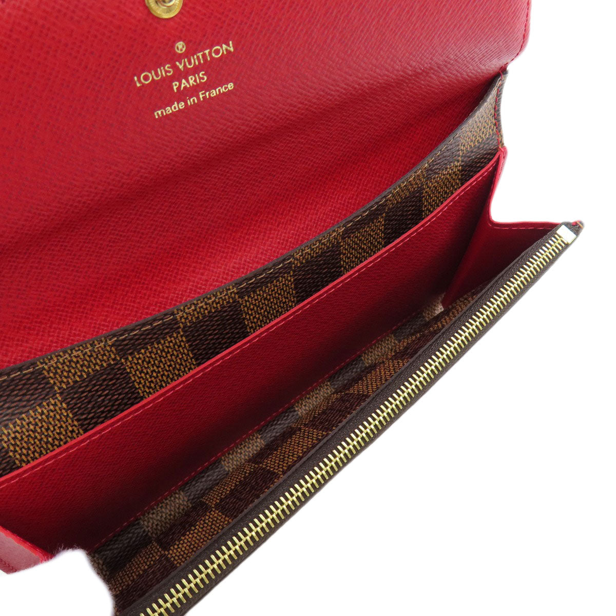 LOUIS VUITTON M60697 Portefeiulle ã» Emily Long wallet (with coin pocket) Monogram canvas Ladies [Used]
