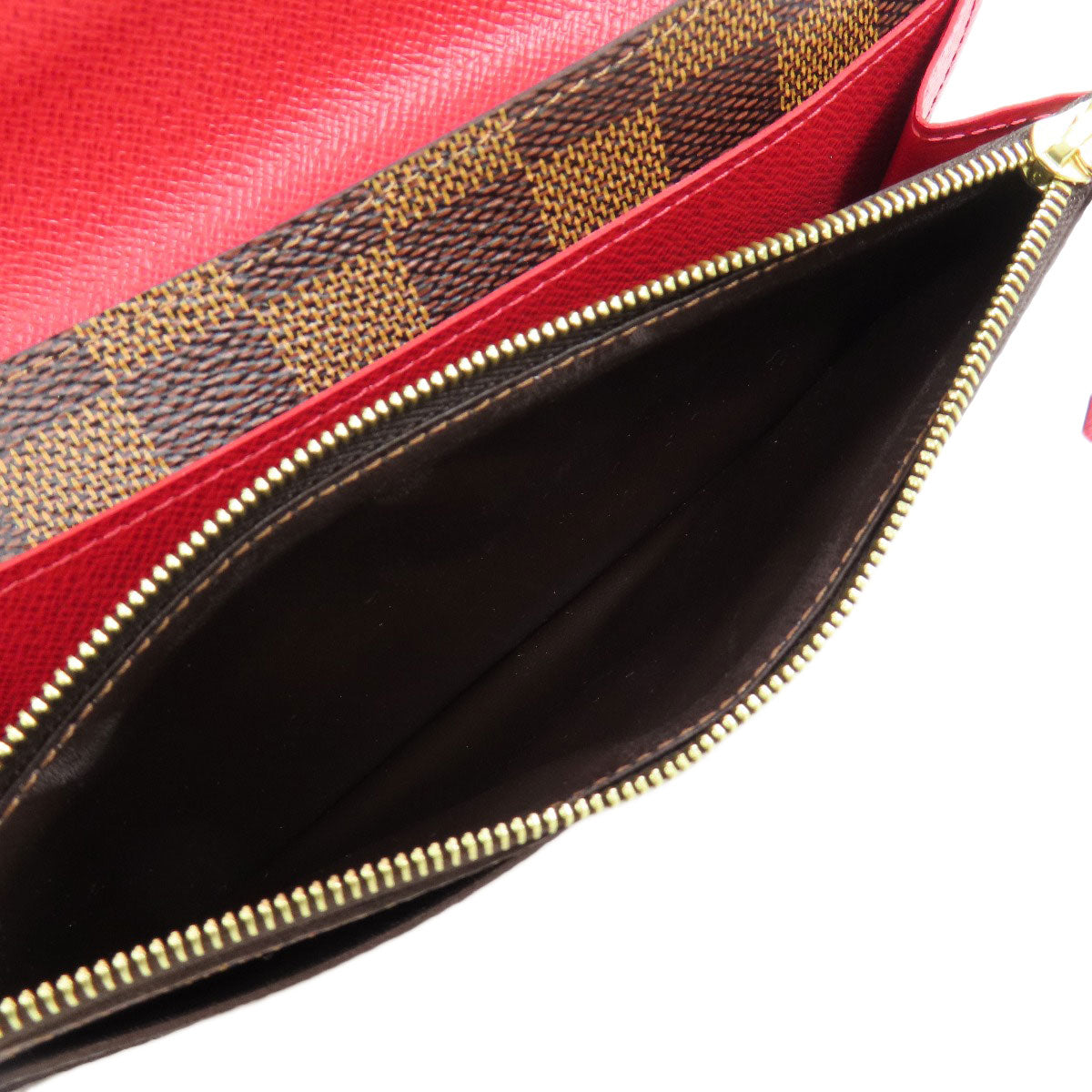 LOUIS VUITTON M60697 Portefeiulle ã» Emily Long wallet (with coin pocket) Monogram canvas Ladies [Used]