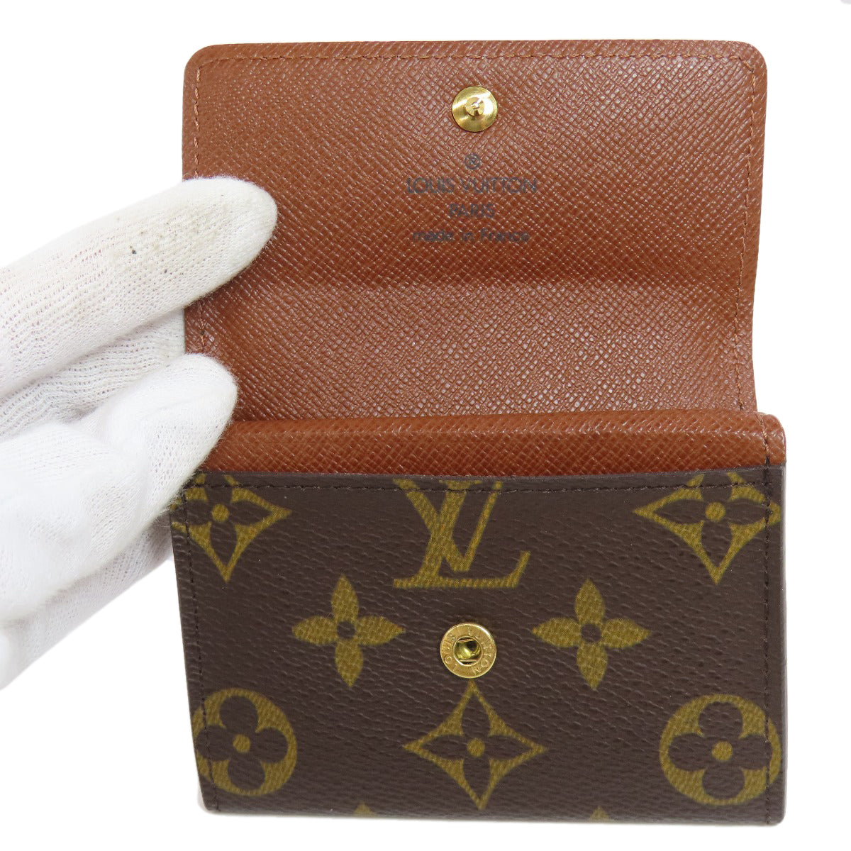 LOUIS VUITTON  M61930  coin purse Portonet Plat Monogram canvas Ladies