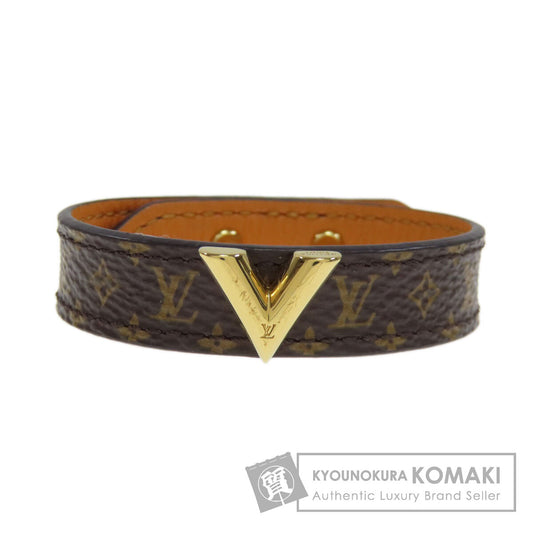 LOUIS VUITTON M6042 Essential V Bracelet Monogram canvas Ladies [Used]