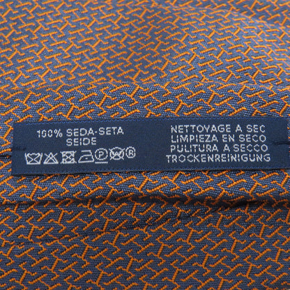 HERMES Overall handle tie Silk mens [Used]