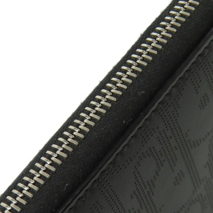 CHRISTIAN DIOR Oblique Galaxy Long wallet (with coin pocket) Calf Ladies [Used]