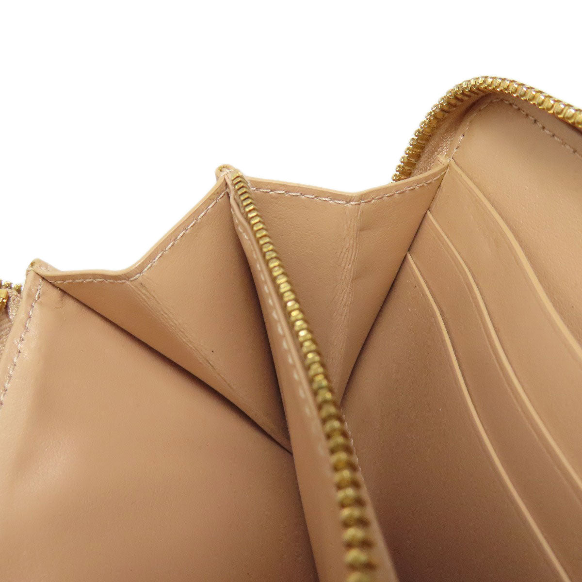 BOTTEGA VENETA Intrecciato Long wallet (with coin pocket) Leather Ladies [Used]