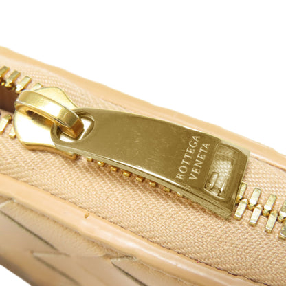 BOTTEGA VENETA Intrecciato Long wallet (with coin pocket) Leather Ladies [Used]