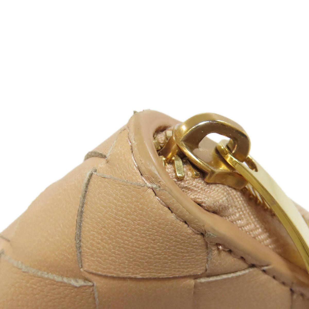 BOTTEGA VENETA Intrecciato Long wallet (with coin pocket) Leather Ladies [Used]