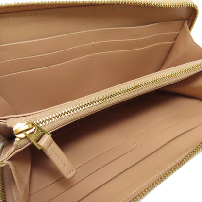 BOTTEGA VENETA Intrecciato Long wallet (with coin pocket) Leather Ladies [Used]