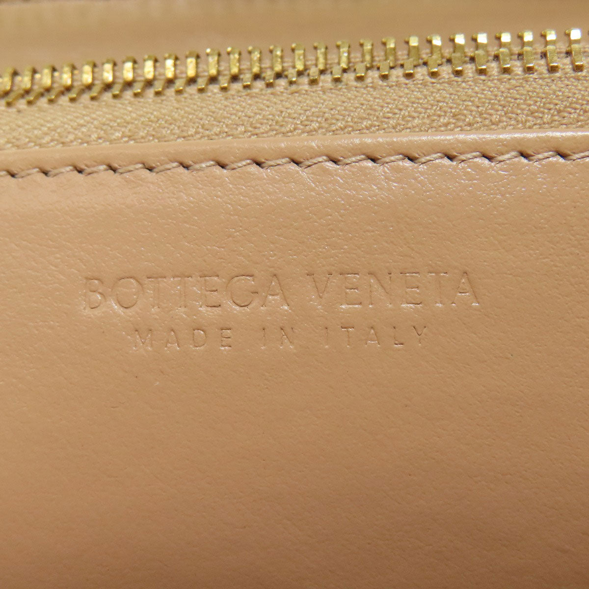 BOTTEGA VENETA Intrecciato Long wallet (with coin pocket) Leather Ladies [Used]