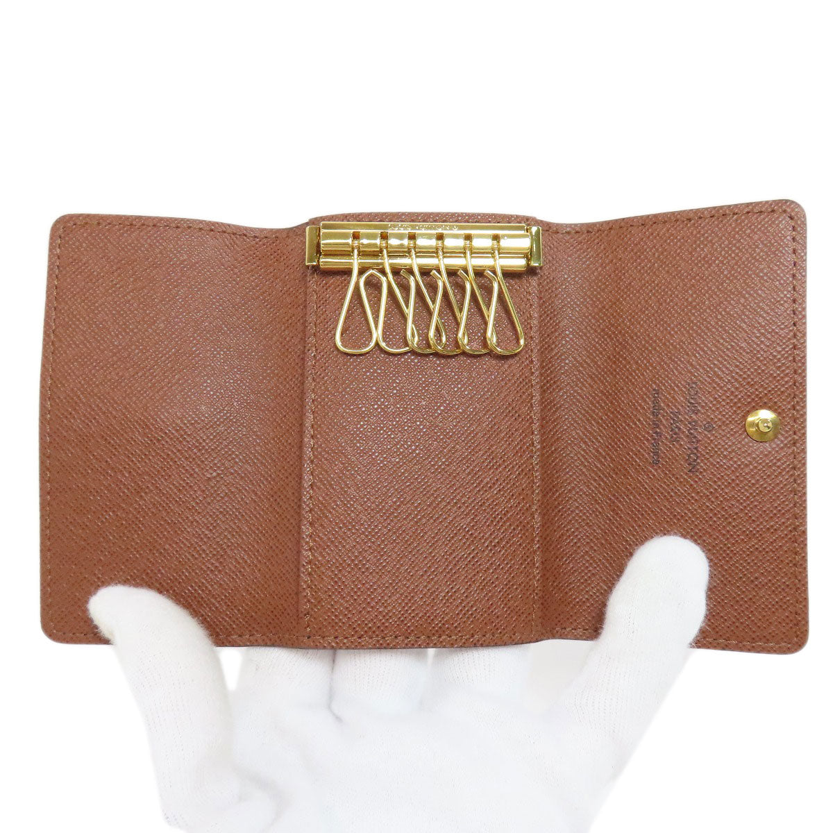 LOUIS VUITTON M62630 Multicles6 key holder Monogram canvas Ladies [Used]