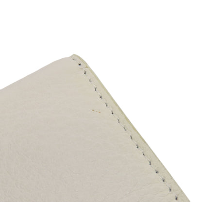 BALENCIAGA 516402 Logo tri-fold wallet Bifold Wallet with Coin Pocket Leather Ladies [Used]