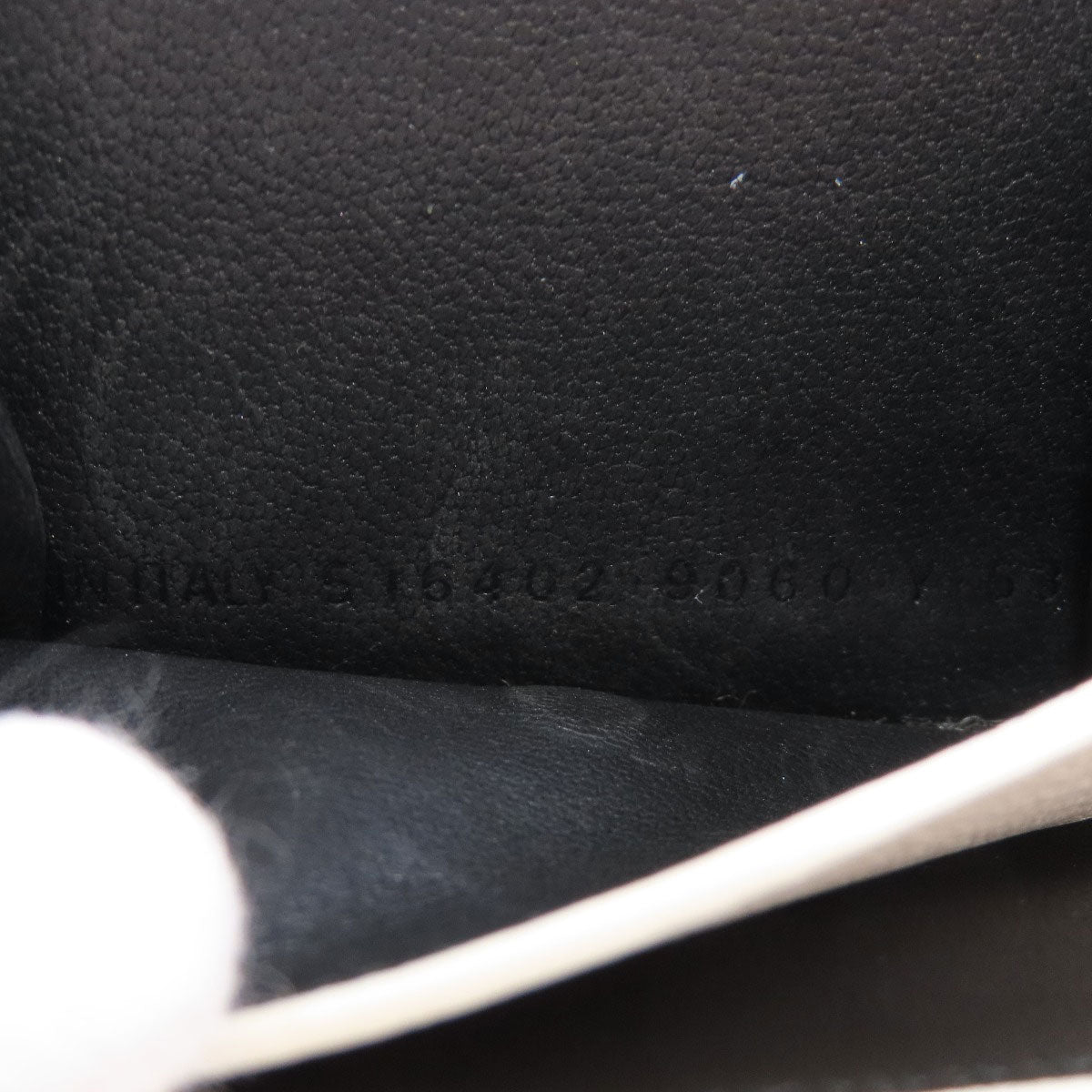 BALENCIAGA 516402 Logo tri-fold wallet Bifold Wallet with Coin Pocket Leather Ladies [Used]