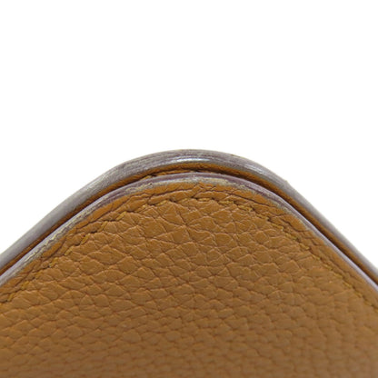 HERMES Dogon Long SilverHardware Long wallet (no coin pocket) Taurillon Clemence Ladies [Used]