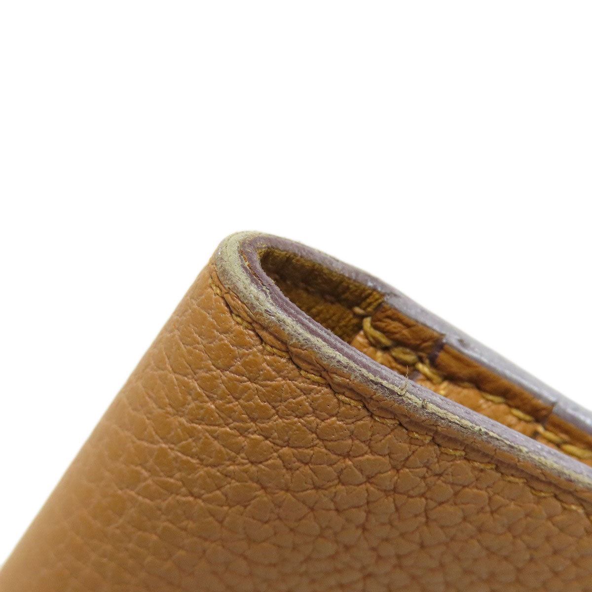 HERMES Dogon Long SilverHardware Long wallet (no coin pocket) Taurillon Clemence Ladies [Used]