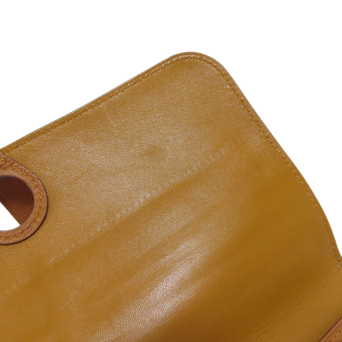 HERMES Dogon Long SilverHardware Long wallet (no coin pocket) Taurillon Clemence Ladies [Used]