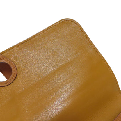 HERMES Dogon Long SilverHardware Long wallet (no coin pocket) Taurillon Clemence Ladies [Used]