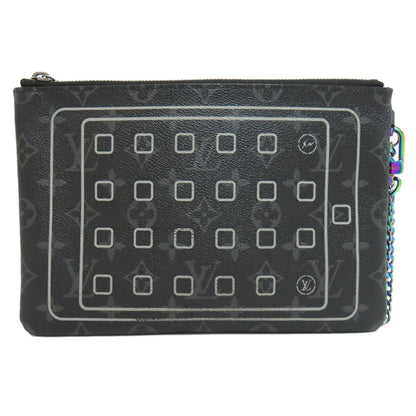 LOUIS VUITTON M64449 Fragment collaboration iPad case Monogram canvas Ladies [Used]