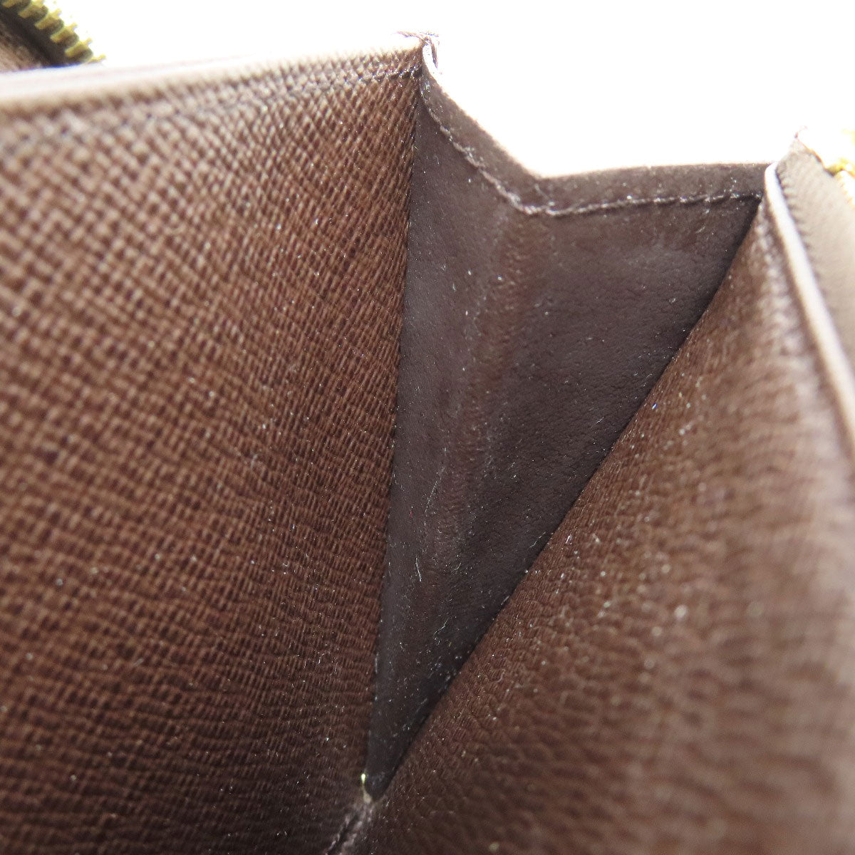 LOUIS VUITTON N60015 Zippy wallet old Long wallet (with coin pocket) Damier canvas Ladies [Used]