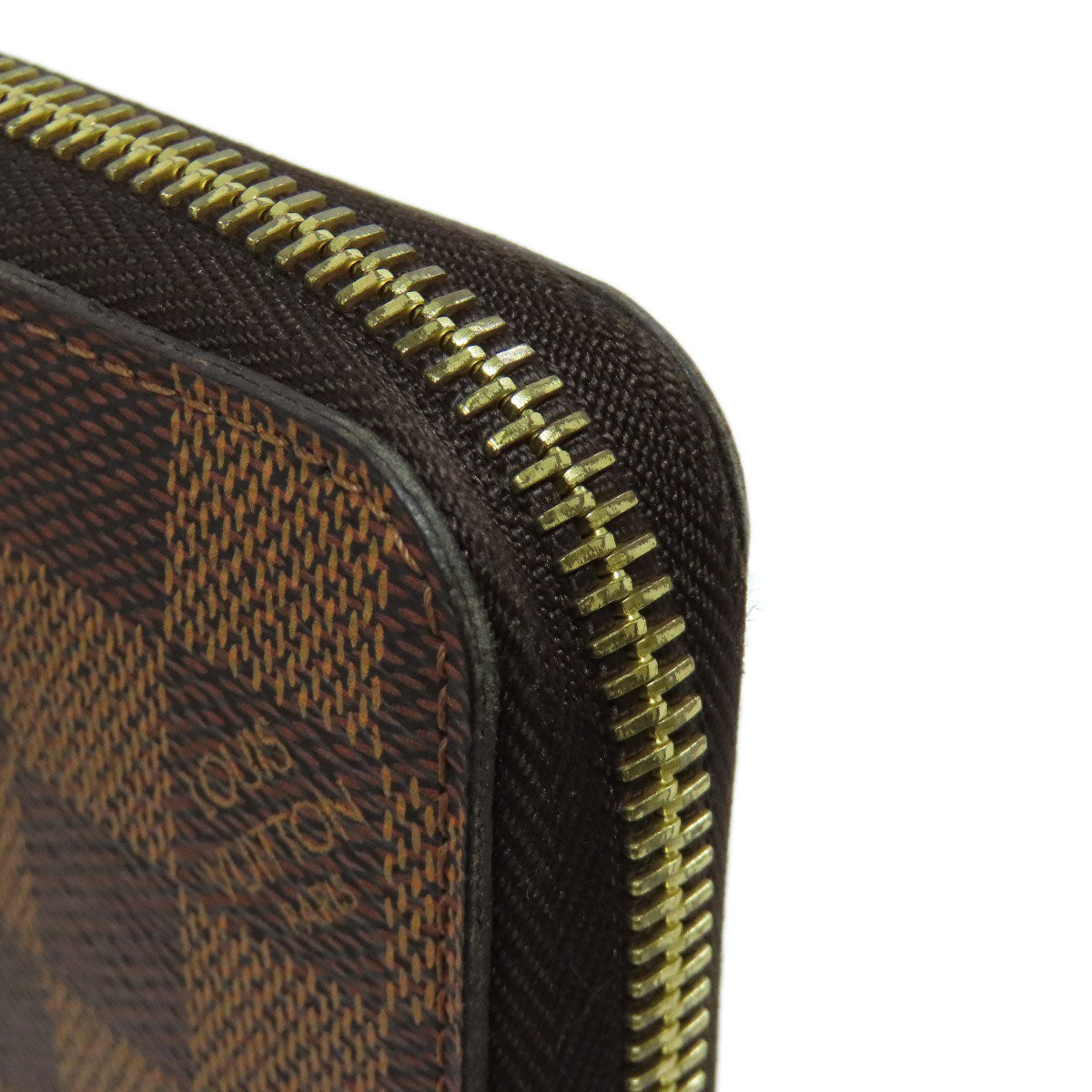 LOUIS VUITTON N60015 Zippy wallet old Long wallet (with coin pocket) Damier canvas Ladies [Used]