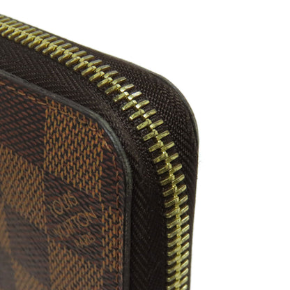 LOUIS VUITTON N60015 Zippy wallet old Long wallet (with coin pocket) Damier canvas Ladies [Used]