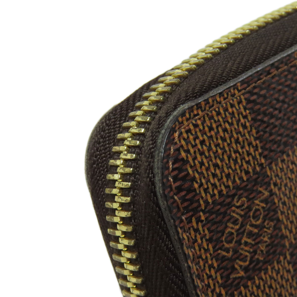 LOUIS VUITTON N60015 Zippy wallet old Long wallet (with coin pocket) Damier canvas Ladies [Used]