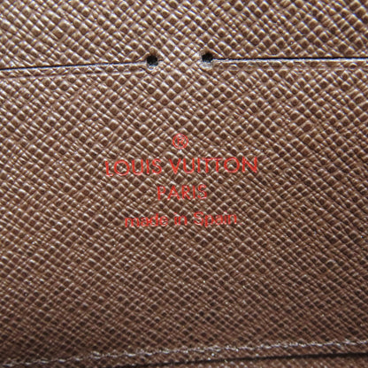 LOUIS VUITTON N60015 Zippy wallet old Long wallet (with coin pocket) Damier canvas Ladies [Used]