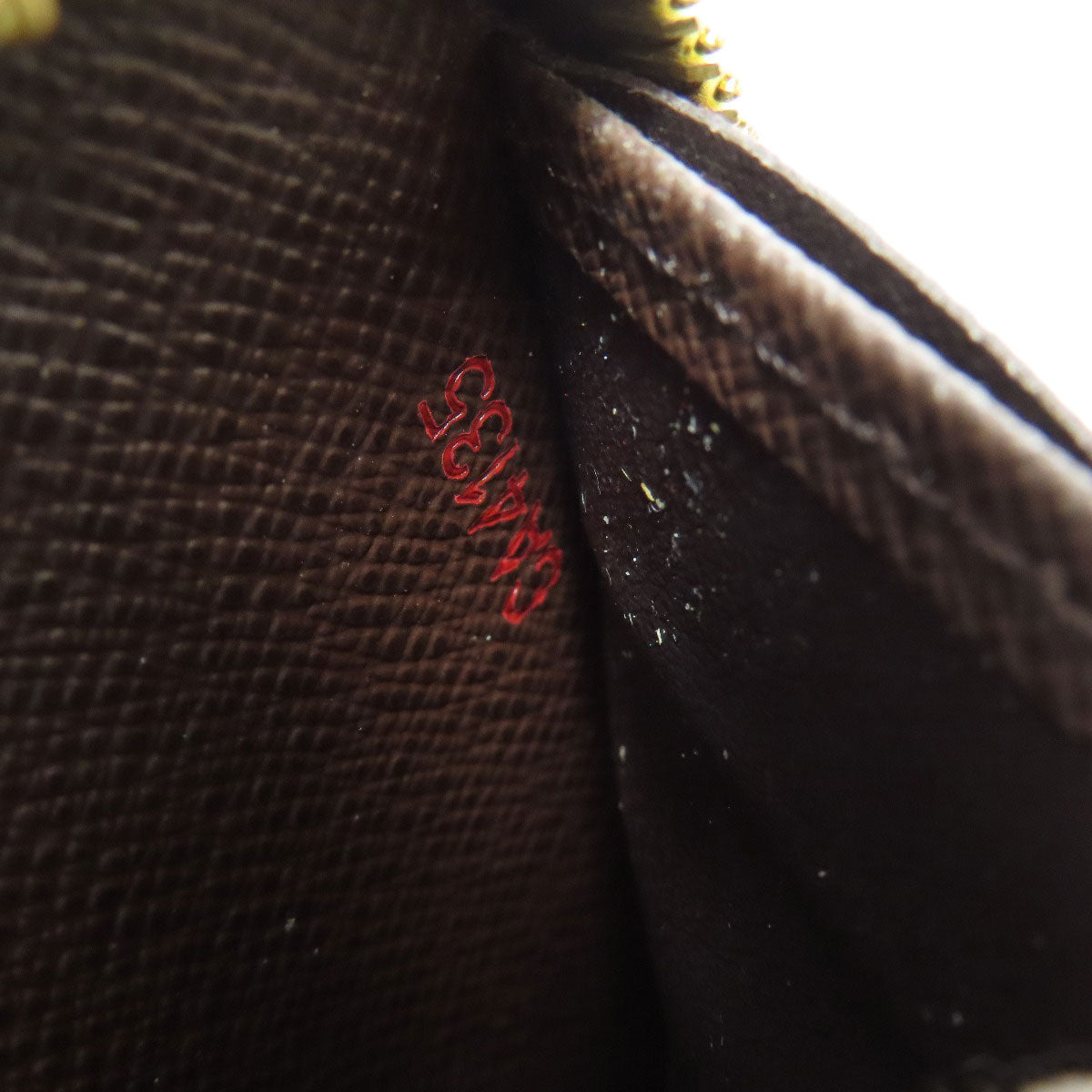 LOUIS VUITTON N60015 Zippy wallet old Long wallet (with coin pocket) Damier canvas Ladies [Used]
