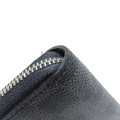 LOUIS VUITTON N63076 Zippy coin purse coin purse Damier canvas mens [Used]