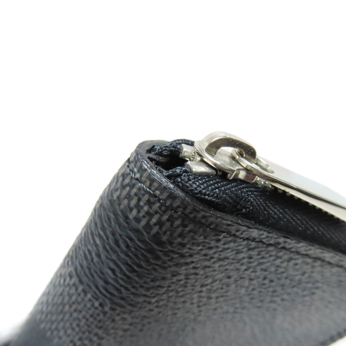 LOUIS VUITTON N63076 Zippy coin purse coin purse Damier canvas mens [Used]