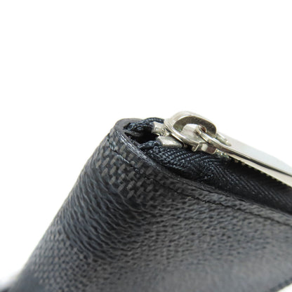 LOUIS VUITTON N63076 Zippy coin purse coin purse Damier canvas mens [Used]