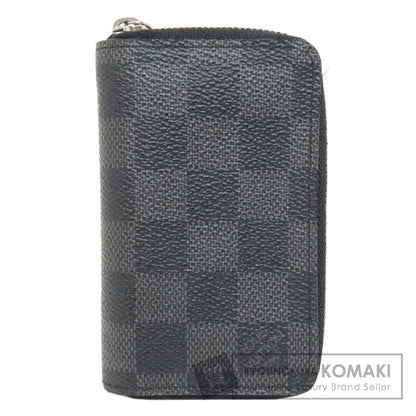 LOUIS VUITTON N63076 Zippy coin purse coin purse Damier canvas mens [Used]