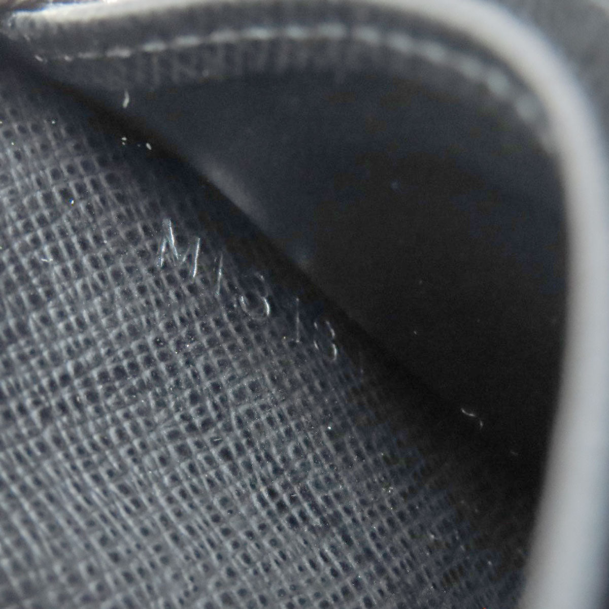 LOUIS VUITTON N63076 Zippy coin purse coin purse Damier canvas mens [Used]