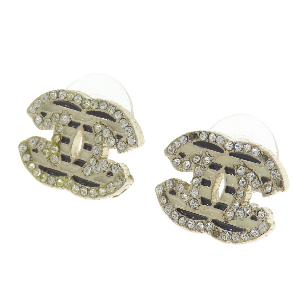 CHANEL COCO Mark earring Metal Ladies [Used]
