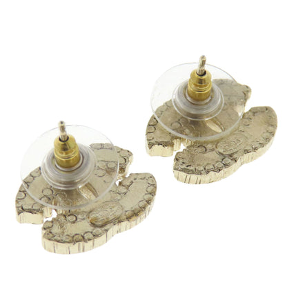 CHANEL COCO Mark earring Metal Ladies [Used]