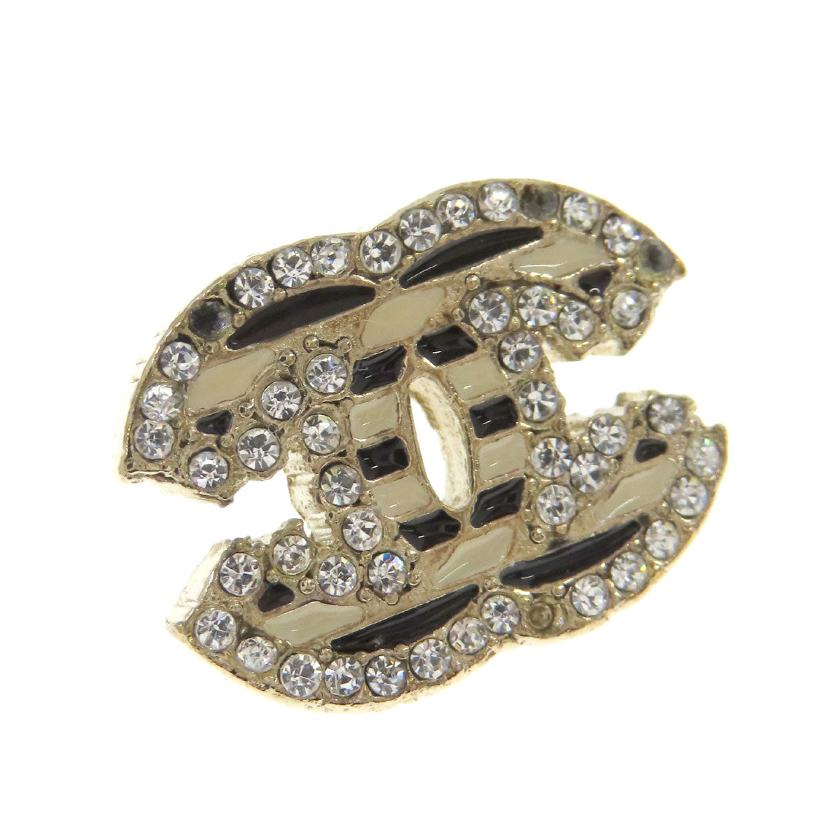 CHANEL COCO Mark earring Metal Ladies [Used]