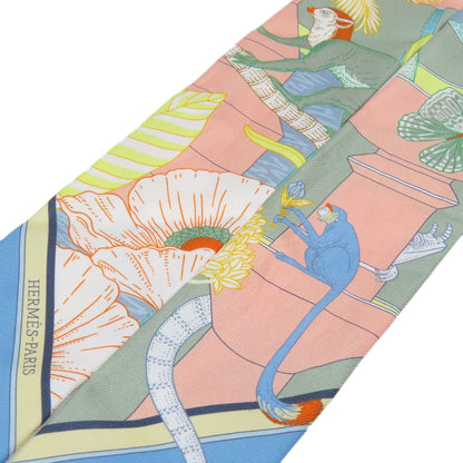 HERMES   Scarf Twilly Silk Ladies