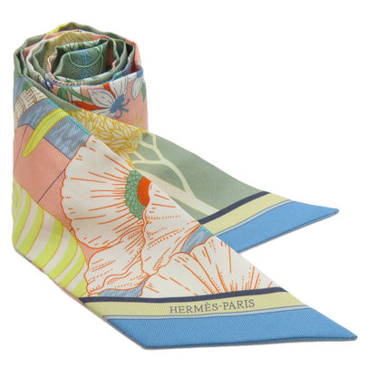 HERMES   Scarf Twilly Silk Ladies