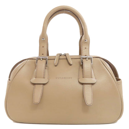 BURBERRY   Handbag logo Leather Ladies