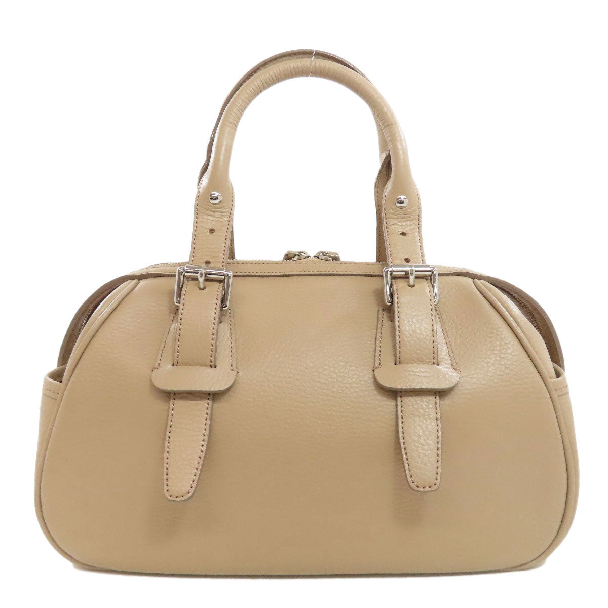 BURBERRY   Handbag logo Leather Ladies