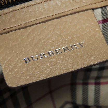 BURBERRY   Handbag logo Leather Ladies