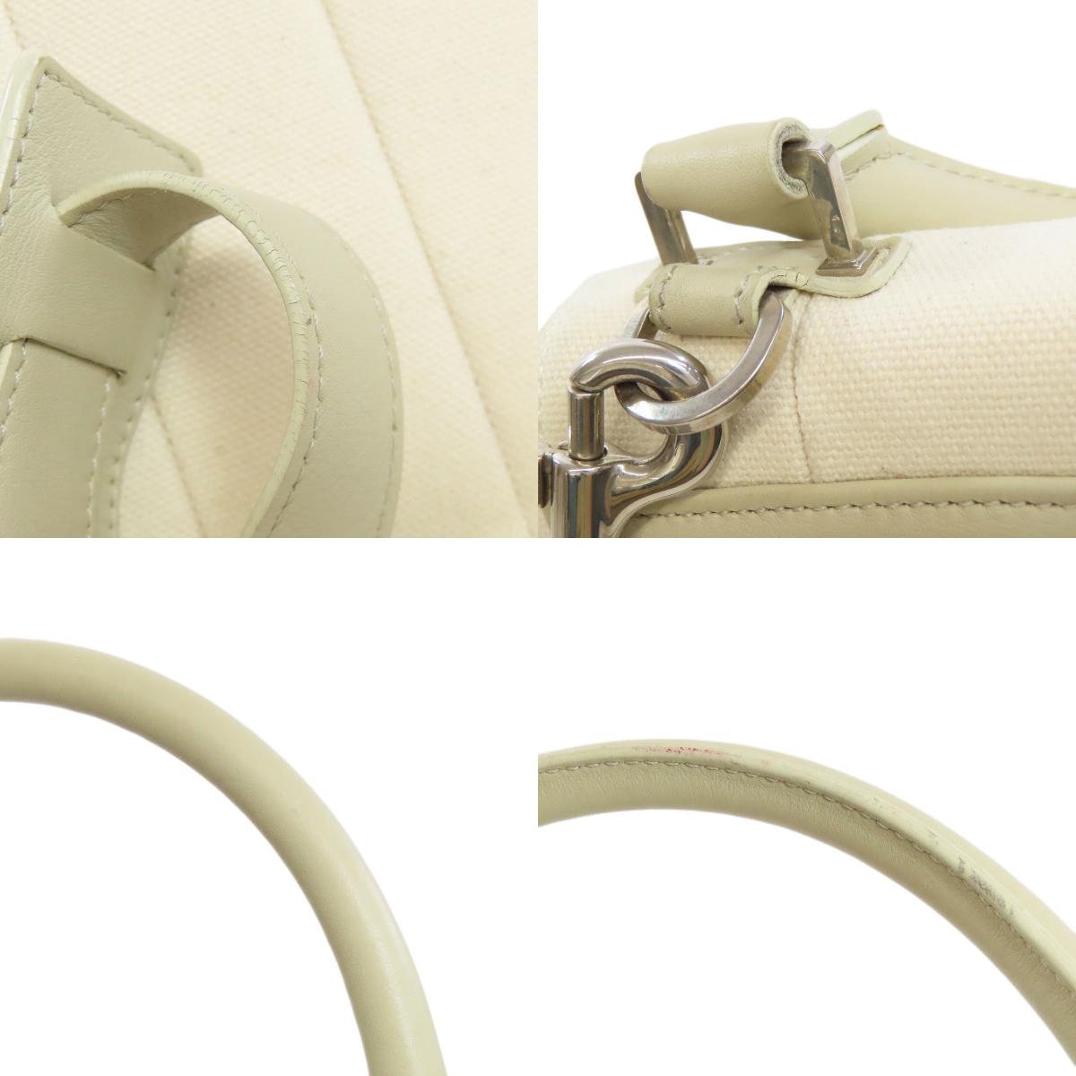 CELINE Trapeze 2WAY Handbag Canvas Ladies [Used]