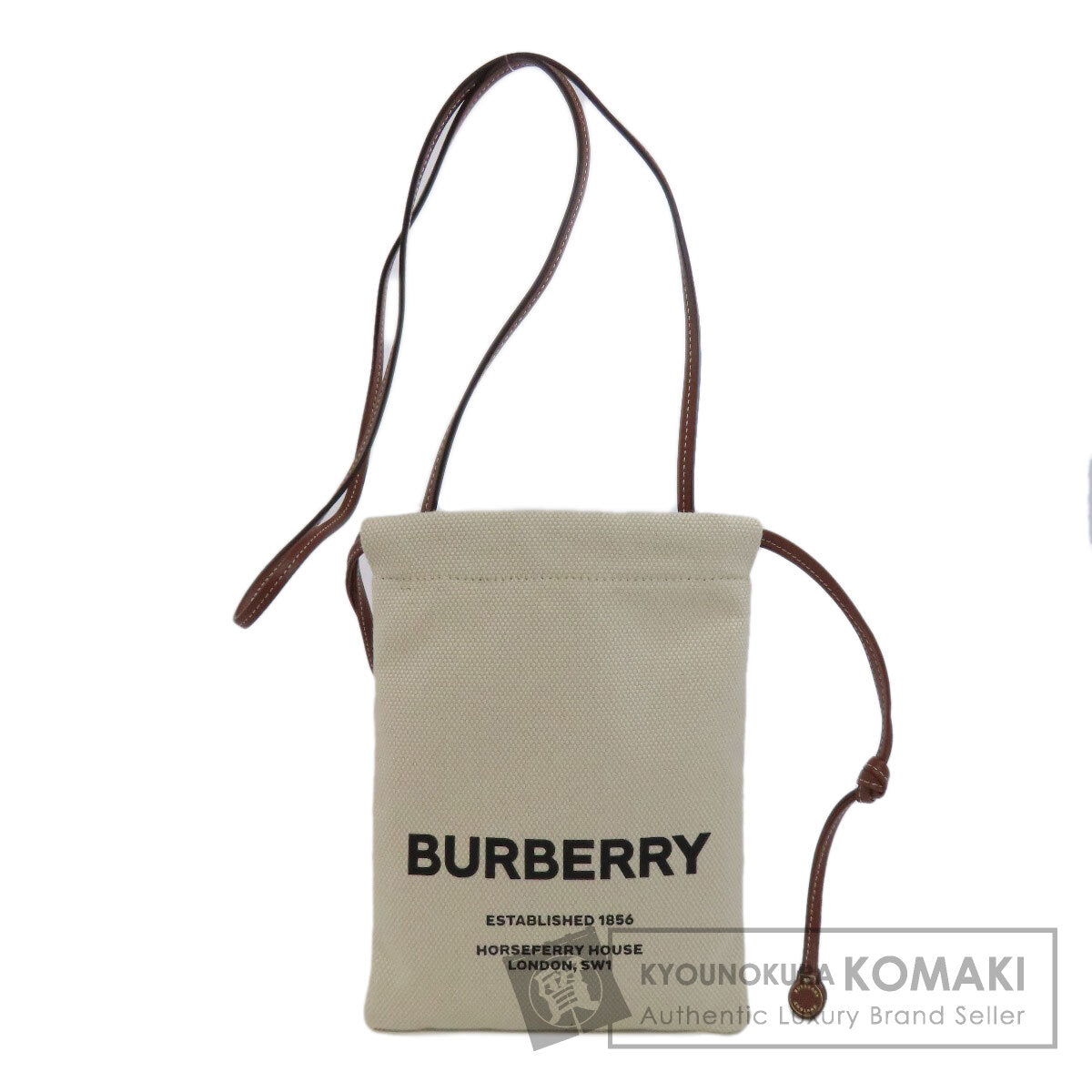 BURBERRY Pochette Shoulder Bag Canvas Ladies [Used]