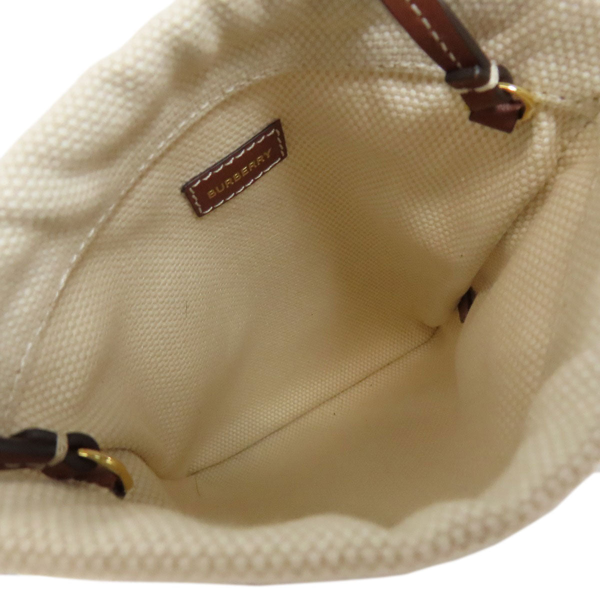 BURBERRY Pochette Shoulder Bag Canvas Ladies [Used]