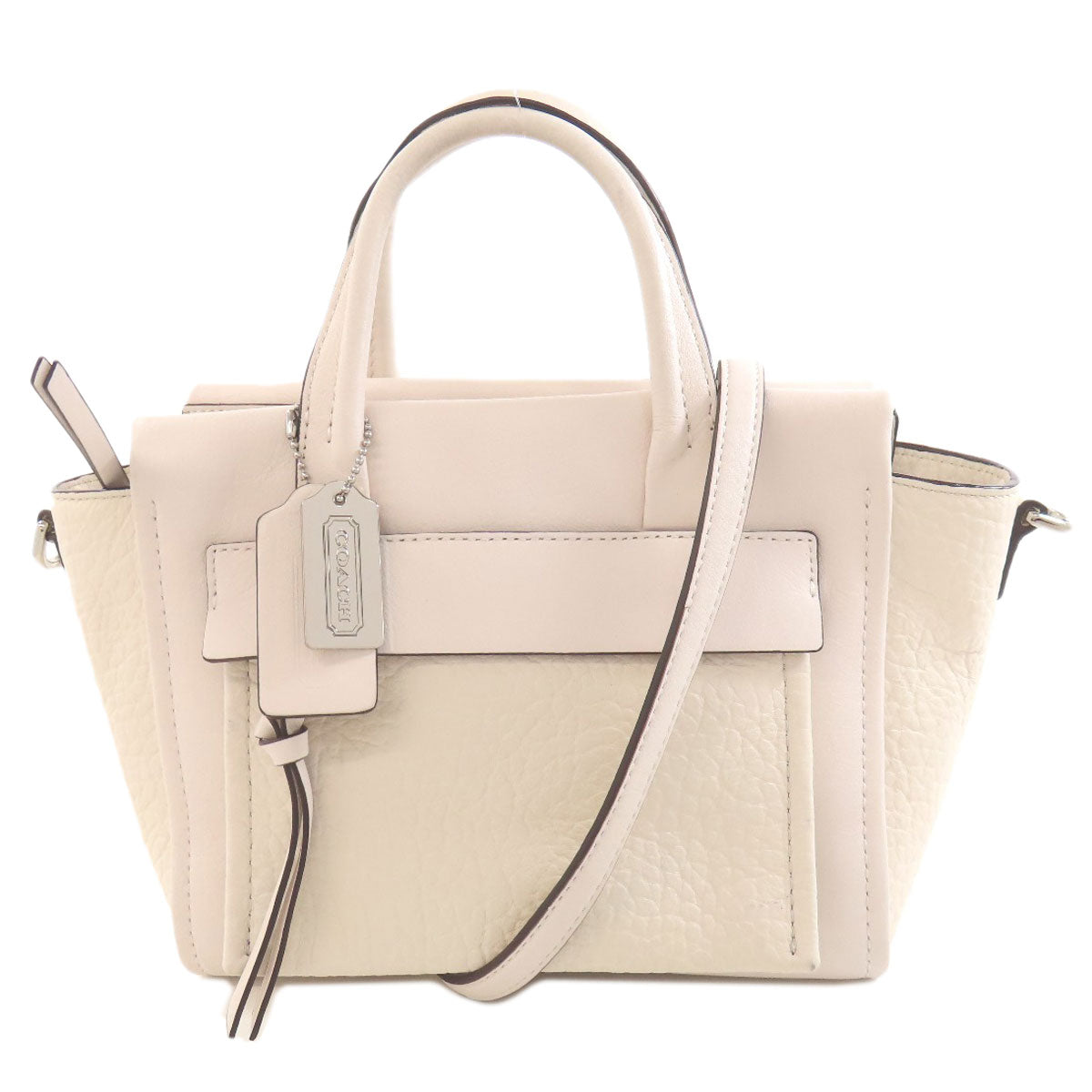 COACH  27923 Handbag Bleecker Mini Riley 2WAY Leather Ladies