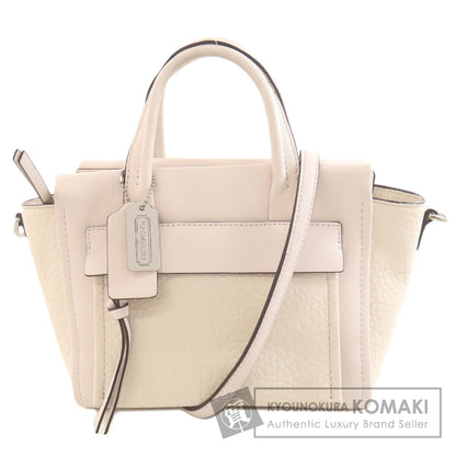 COACH  27923 Handbag Bleecker Mini Riley 2WAY Leather Ladies