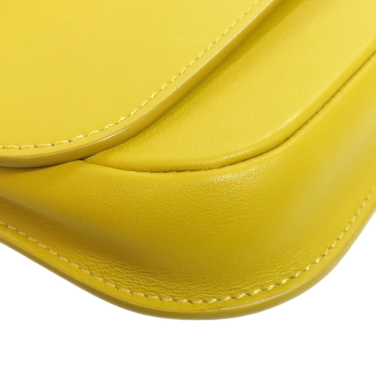 MAX MARA logo Shoulder Bag Leather Ladies [Used]