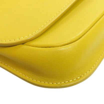 MAX MARA logo Shoulder Bag Leather Ladies [Used]