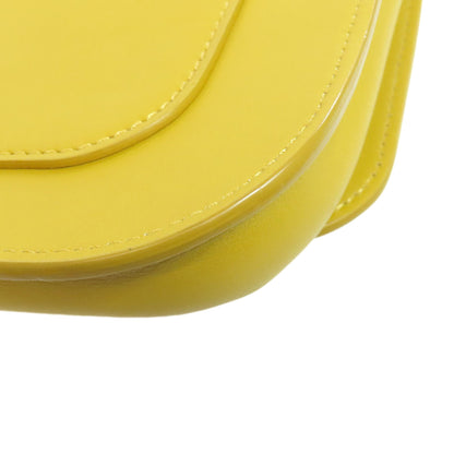 MAX MARA logo Shoulder Bag Leather Ladies [Used]