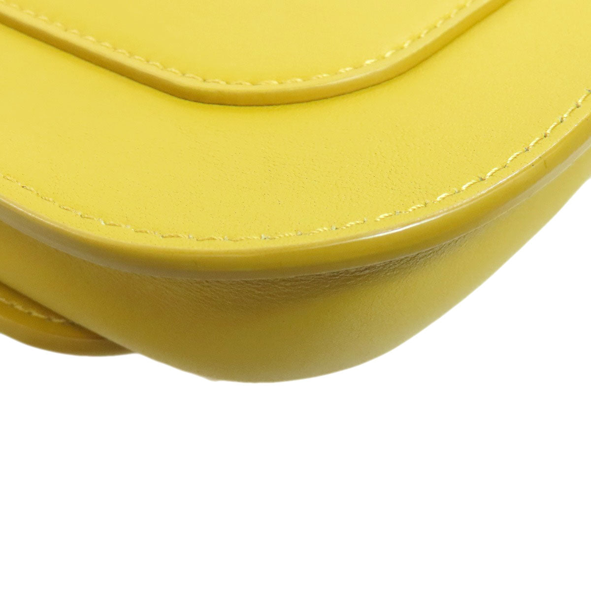 MAX MARA logo Shoulder Bag Leather Ladies [Used]