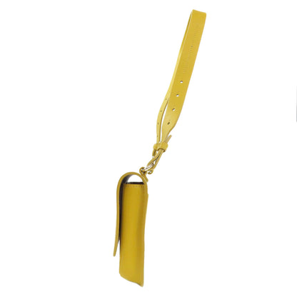 MAX MARA logo Shoulder Bag Leather Ladies [Used]