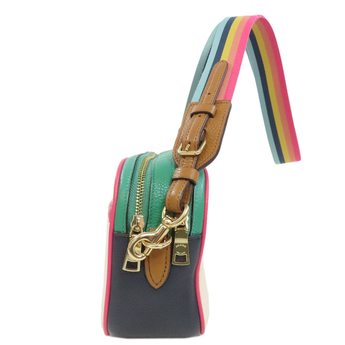 COACH  F72704 Shoulder Bag Hose and carriage Leather Ladies
