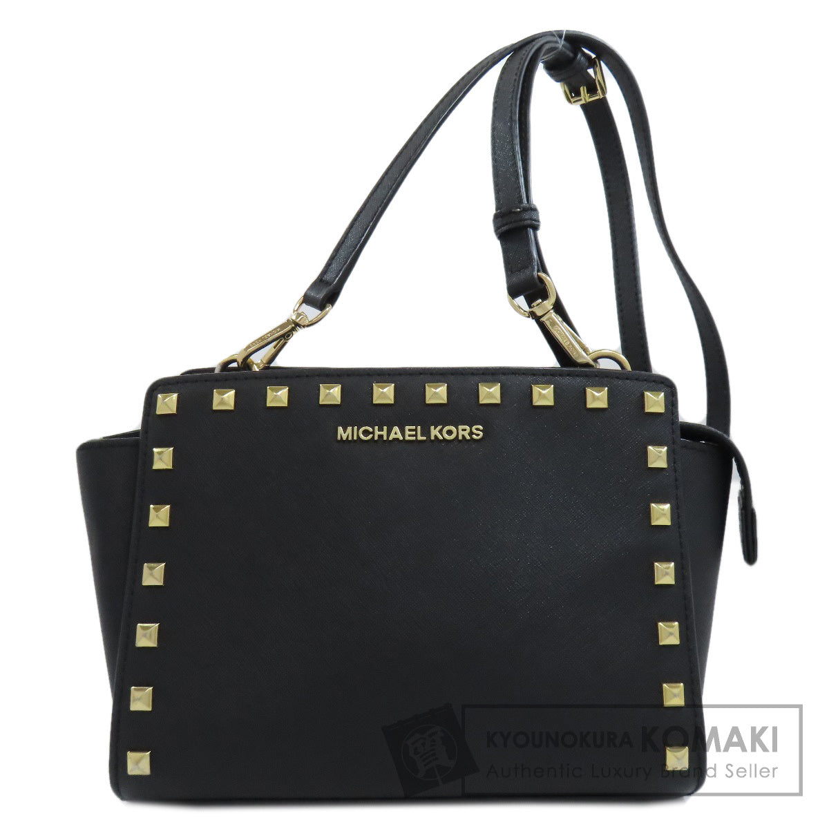 MICHAEL MICHAEL KORS Studs Shoulder Bag PVC Ladies [Used]
